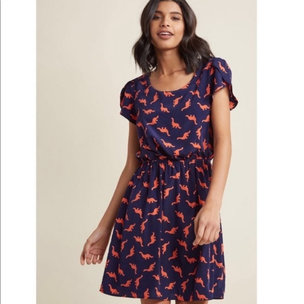 ModCloth Dinosaur Dress